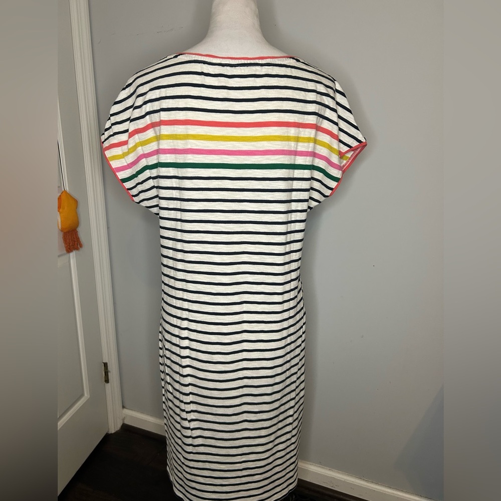 Boden Paulina Stripped Jersey Relaxed Dress - Picture 3 of 4